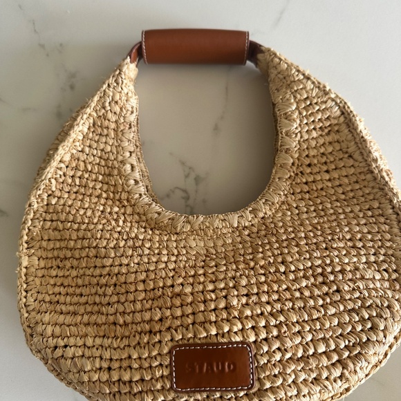 STAUD Tan Woven Bag - Picture 2 of 4